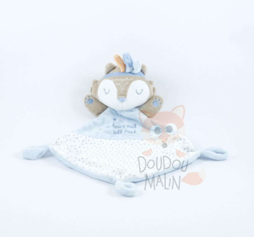  comforter fox blue white douce nuit petit rusé 25 cm 